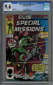 GI Joe Special Missions 1 CGC 9.6 Wetsuit Torpedo Larry Hama Mike Zeck
