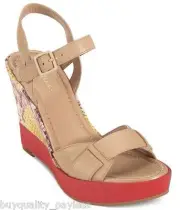 $230 COLE HAAN Paley Wedge Platform Sandal Shoes Women's 9 NEW IN BOX