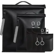 6 Pack Faraday Bags, Anti-Tracking Faraday Bag for Laptops & Tablets & Phones...