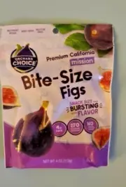 6 PACK BITE-SIZE FIGS, SNACK SIZE AND BURSTING WITH FLAVOR, 4 oz/ 113 g EACH