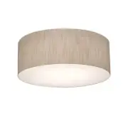 AFX Lighting Anton 2 Light 12" Flush Mount, Jute - ANF1214MB-JT