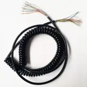 Cable 15-26 Wire Manual Pulse Generator Spiral Coil Cable Handwheel Thread