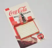 Coca Cola Fridge Magnets To Do List- NOS Vintage 1995 Coke Soda Advertising 90s