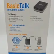 BasicTalk Home Phone Service VoIP Adapter Model HT701