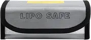 Lipo Safe Bag Fireproof Storage Protecting Battery Charger Guarding in Case of an Accidental Fire. size: 18.5 * 7.5 * 6cm