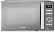 Tower T24039GRY Renaissance 20L Microwave with 6 Power Settings and MagnaWave technology, Grey