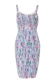 Alannah Hill Multicolour 'A cup full of flowers' dress Size 12 (RRP: $229)
