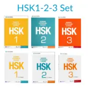 HSK Standard Course Textbook & Workbook Set 1-2-3 six books - Best Chinese Books