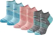 [Saucony] Women's Selective Cushion Performance No Show Athletic Sport Socks