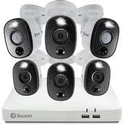 6 Camera 8 Channel 4K Ultra HD DVR Spotlight Security System | SWDVK-85680W6WL