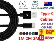 USB-C 3.1 Type C Data Cable Fast Charge For Samsung S21 S20 Ultra S10 S9 S8 Note