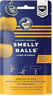 Smelly Balls Parramatta Eels Reusable Car Air Freshener Set