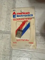 NOS AMERICAN ELECTRONICS CRYSTAL HAM RADIO CB SCANNER TYPE MRH-1 FREQ. 155 160