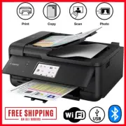 New Canon SCAN FAX Home Office InkJet All-in-One Wireless Printer INK INCLUDED