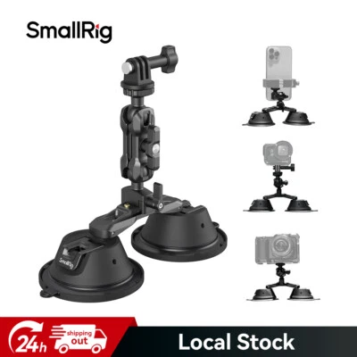 SMALLRIG Suction Mount for Action Camera/ Small Cameras/Phone, for Gopro 3566