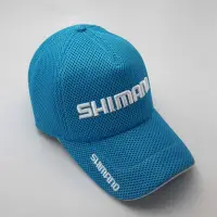 在飛比找蝦皮購物優惠-藍色 SHIMANO MANCING 帽子