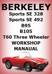 BERKELEY SPORTS WORKSHOP MANUAL