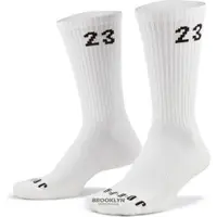 在飛比找蝦皮商城優惠-NIKE 籃球襪 JORDAN 23 全白 六雙一組 襪子 