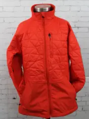 New Burton Womens Ambrosia Soft Shell Snowboard Jacket Small Fiery Red
