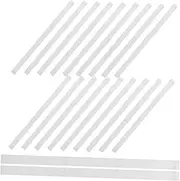 COMNESTBI 30Pcs Mesh Backing Glue Strips for Book Binding Adhesive Strips for Document Repair Reliable Hold for Magazines Photos Textbooks Practical