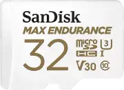SanDisk Max Endurance 32GB Micro SD Card SDHC DashCam Security 4K V30 U3 DJI