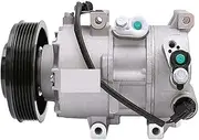 DVE12 AC Compressor Compatible For Hyundai Compatible For Kia Rio Rio5 2012 2013 2014 2015 2016 2017 97701-1R100 97701-1W600 977011W600