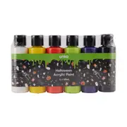 6 Pack Halloween Acrylic Paints