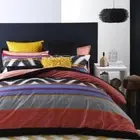 LOGAN & MASON - CHEROKEE SPICE - QUILT COVER SET- KING SIZE
