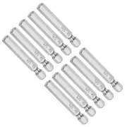 Hex Head Wrench Bit 1/4" Hex Head 1/4" Shank 2" L Steel Screwdriver Bit 10Pcs