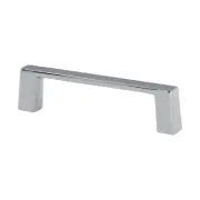25 Pack Sleek Square 3" Chrome Kitchen Cabinet Drawer Door Handle Pull P70176CH