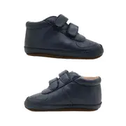 Grosby Little Step Baby Toddler Boys Pre Walker Leather Hook and Loop Straps
