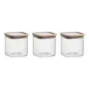 Ecology Store Square Canisters - Set of 3