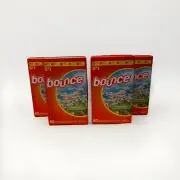 Lot of 4 boxes 60 each, 240 Total - Bounce Dryer Sheets Refreshing Breeze