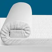 PECASOY 3 Inch Cooling Gel Memory Foam Mattress Topper Twin Size, Bed Topper with Removable Bamboo Cover,Mattress Topper Memory Foam, Bed Topper Twin Mattress Pad