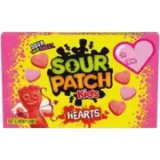 Sour Patch Kids Black Raspberry Soft & Chewy Sour Hearts Candy 3.1 oz BB 10/2025