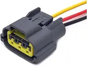 3Pin Auto Sumitomo TPS Sensor Plug Waterproof Female Connector Wire Harness Compatible with Re~Ault Nissn Skyline 4g63t Engine 6098-0141 (Color : 3P Wire Harness, Size : 1 Set)