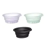 Convenient Silicone Foldable Bowl for Ice Bath Face Dipping Home Skincare Tool