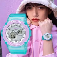 在飛比找ETMall東森購物網優惠-CASIO BABY-G 果凍系列繽紛仲夏計時錶/BGA-2