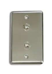 OSP Duplex Wall Plate w/2-1/4' TRS