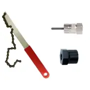 Road Bike Chain Whip Tool Freewheel Remover Wrenches Sprocket Remover Tool