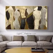Handmade Oil Painting Canvas Wall Art Decoration Abstract People Pop Art for Home Decor Rolled Frameless Unstretched Painting