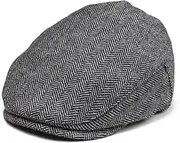 JANGOUL Kids Wool Tweed Flat Cap Herringbone Boy Girl Newsboy Caps Infant Toddler Child Youth Beret Hat Ivy Gatsby Cap
