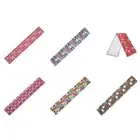 Delicate Christmas Table Runner Red Christmas Snowman Tablecloth for Party