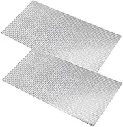KOCKSHION 2Rolls Self Adhesive Mirror Decals of Tile Stickers for Wall Decoration Easy to Peel Stick for Living Room Bedroom Bathroom More