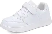 [YAVY] Kids Sneakers for Boys Tennis Shoes Girls Sock Sneakers for Kids Slip on Shoes Breathable high top Athletic Lightweight Walking Running Shoes