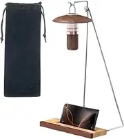 Lantern Stand,Multi-Function Folding Desktop Light Pole Stand | Cell Phone Accessories, Camping & Hiking Equipment for Young People, Indoor Or Outdoor