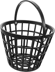 GALPADA Golf Ball Bucket: Plastic Golfball Basket- Handheld Table Tennis Container Storage Bin Holder Contain for Flower Pot Small Planter Trash Can