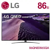 在飛比找環球Online優惠-【LG 樂金】86型QNED miniLED 4K AI 語