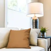 Taupe 24X24 Inches With Microgel Feather-Like Insert Pillow
