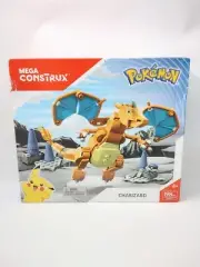 Mega Construx Pokemon Charizard 198 pc Set DYR77 - Box Damage